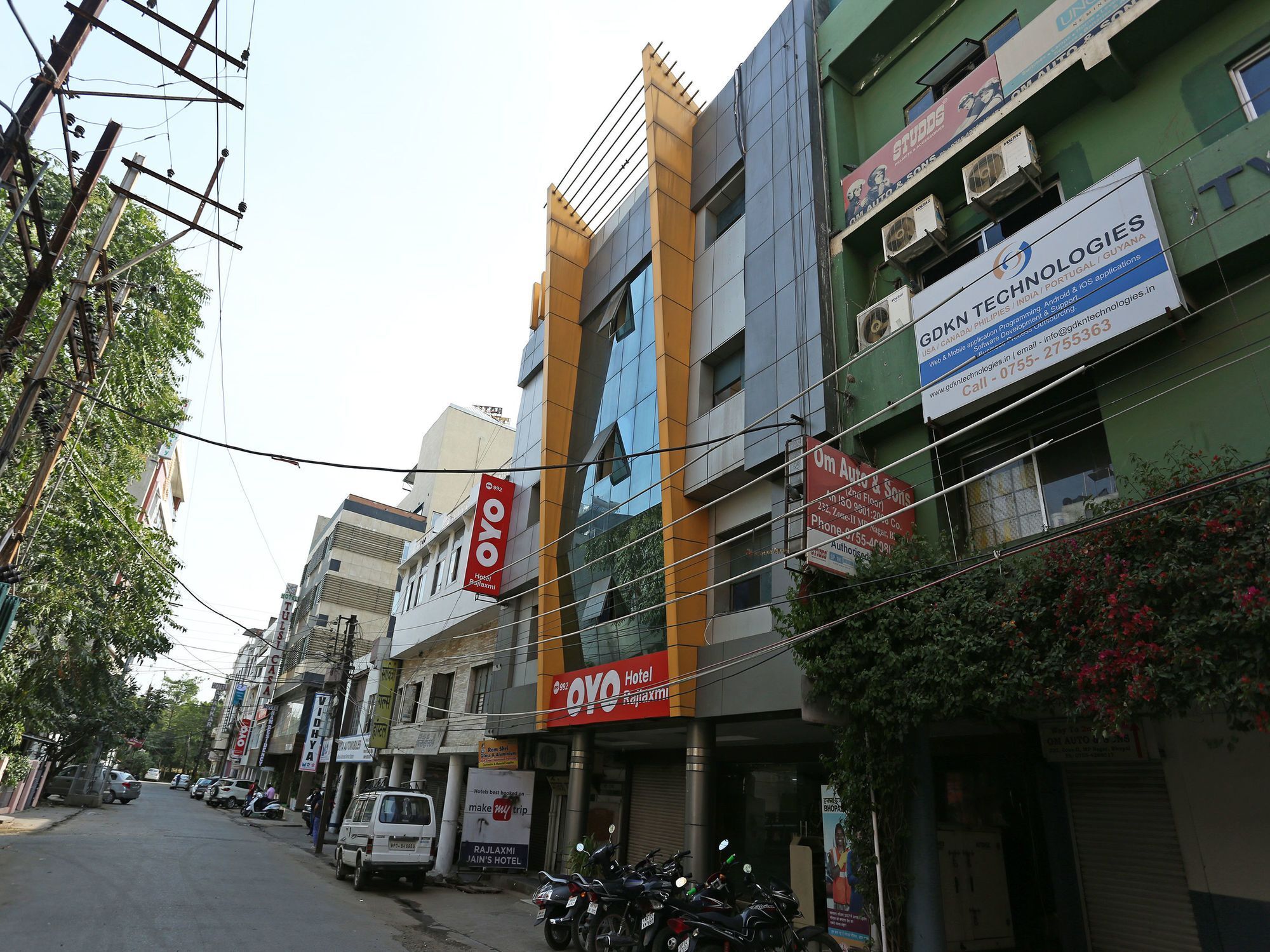 בהופאל Hotel Rajlaxmi מראה חיצוני תמונה